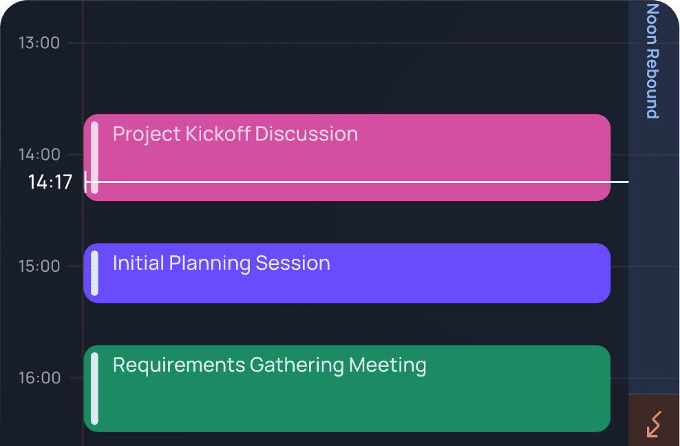 Calendar and planner interface