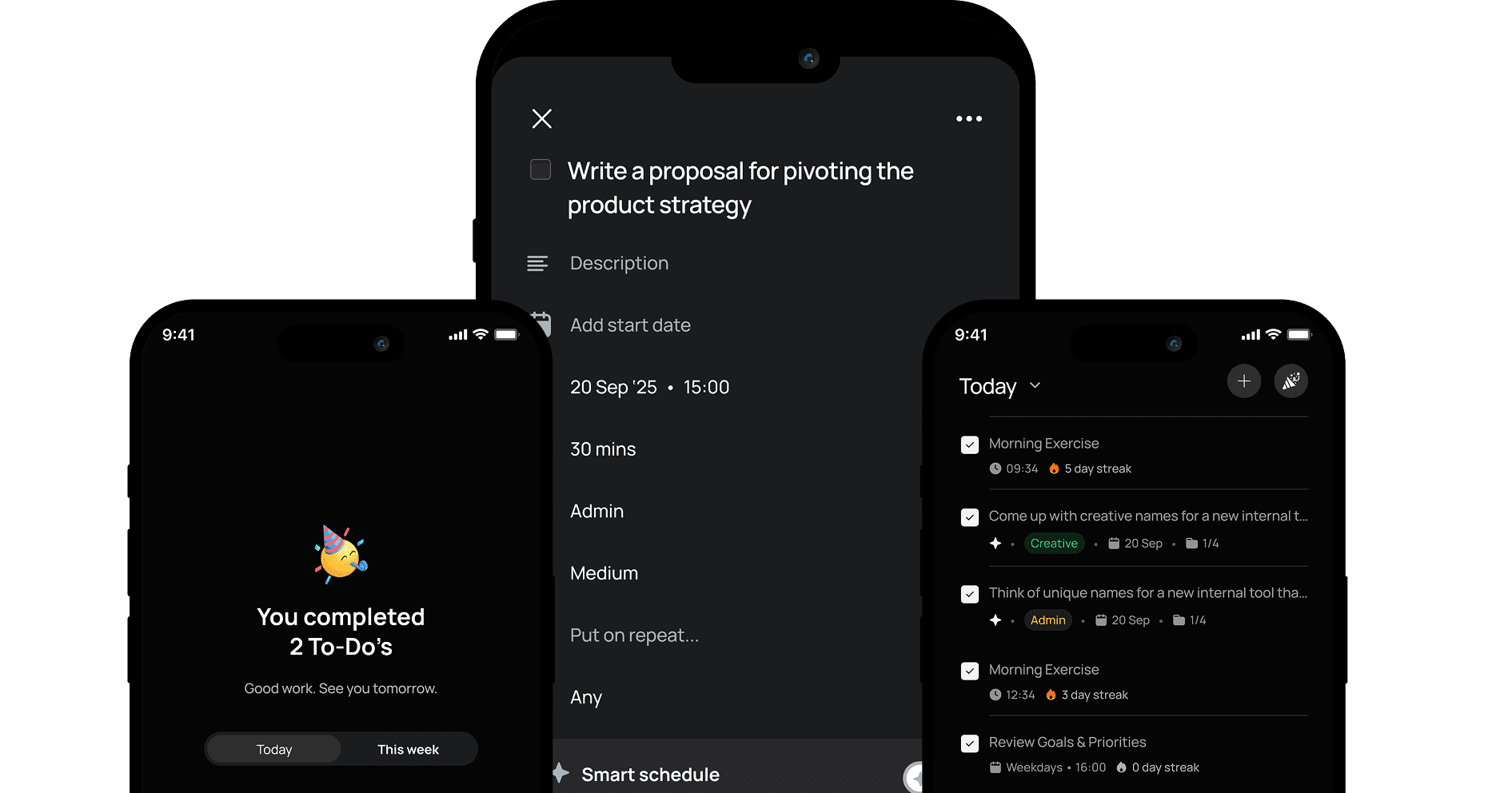 Smart Task Manager With AI Scheduling | rivva – product screenshot